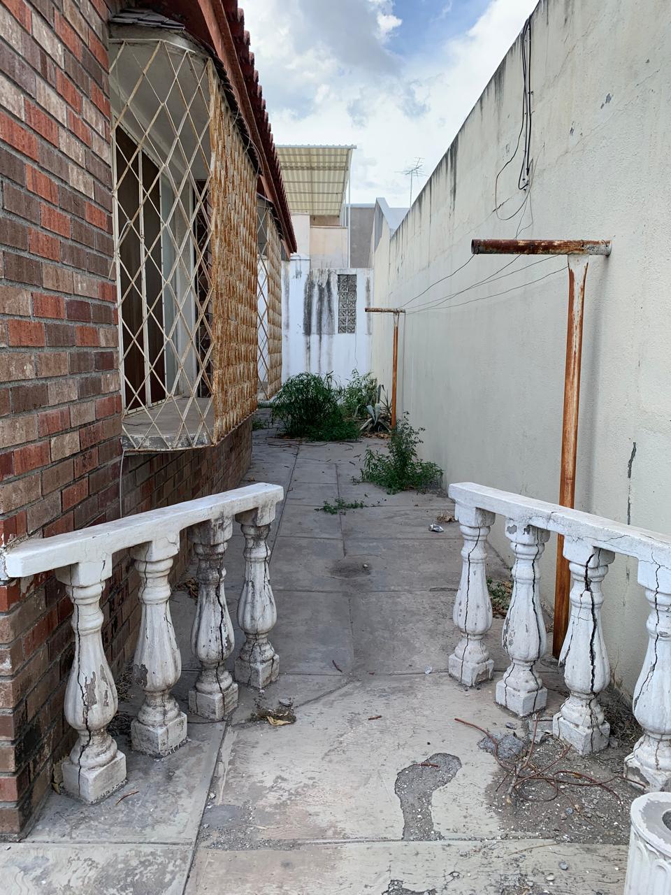 Casa Anáhuac. Antes · Estado de la circulación lateral.
